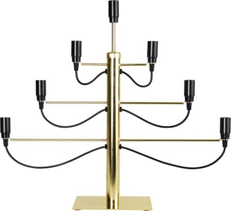 Milano lysestake 60 cm - messingfarget - Interiør - Dekorasjon & innredningsdetaljer - Julepynt & juledekorasjon