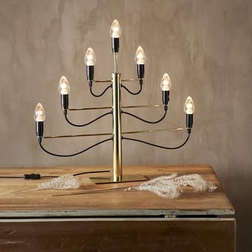 Milano lysestake 60 cm - messingfarget - Interiør - Dekorasjon & innredningsdetaljer - Julepynt & juledekorasjon