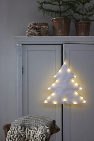 Milla hengende dekorasjon 40 cm - hvit - Interiør - Dekorasjon & innredningsdetaljer - Julepynt & juledekorasjon