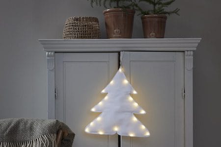 Milla hengende dekorasjon 40 cm - hvit - Interiør - Dekorasjon & innredningsdetaljer - Julepynt & juledekorasjon