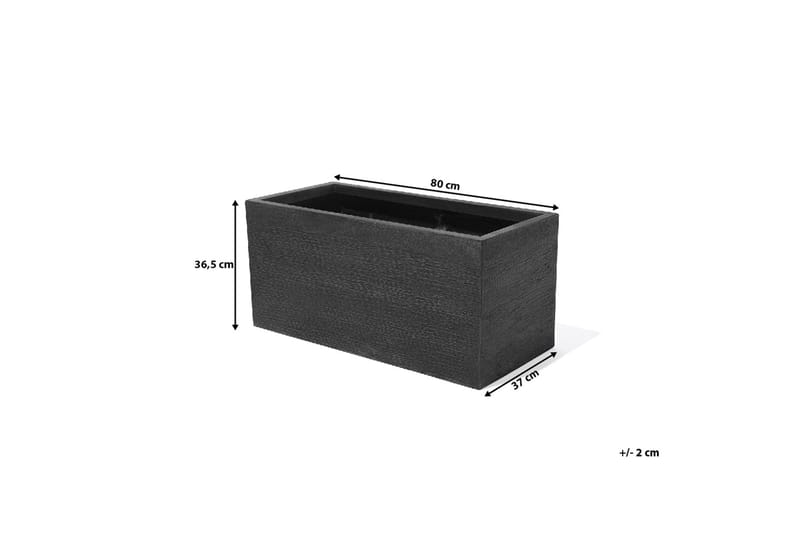 Myra Krukke 80 cm - Svart - Interiør - Dekorasjon & innredningsdetaljer