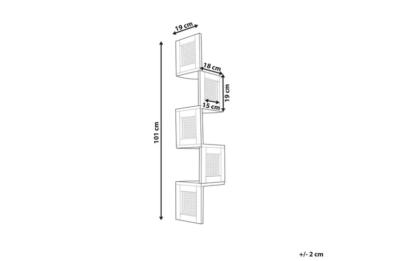 Bokhylle Alder Sort, Lyst Tre - Sort, Lyst Tre - Interiør - Dekorasjon & innredningsdetaljer - Pyntegjenstander - Bokstøtte
