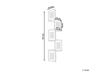 Bokhylle Alder Sort, Lyst Tre - Sort, Lyst Tre - Interiør - Dekorasjon & innredningsdetaljer - Pyntegjenstander - Bokstøtte