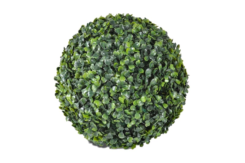 Buksbomball kunstige blader 35 cm 2 stk - Grønn - Kunstige planter - Blomsterdekorasjon