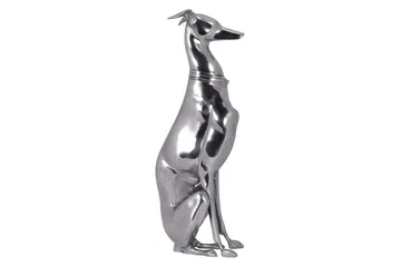 Dekorativ figur Wohnling Aluminium Hund Sølv Moderne - Interiør - Dekorasjon & innredningsdetaljer - Pyntegjenstander - Skulptur