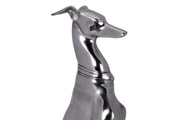 Dekorativ figur Wohnling Aluminium Hund Sølv Moderne - Interiør - Dekorasjon & innredningsdetaljer - Pyntegjenstander - Skulptur
