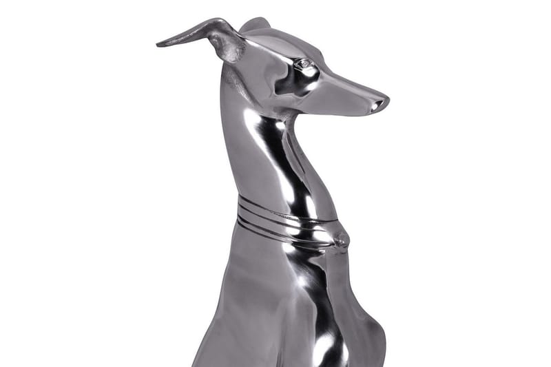 Dekorativ figur Wohnling Aluminium Hund Sølv Moderne - Interiør - Dekorasjon & innredningsdetaljer - Pyntegjenstander - Skulptur