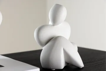 Floda Skulptur 9x14 cm - Hvit - Interiør - Dekorasjon & innredningsdetaljer - Pyntegjenstander - Skulptur