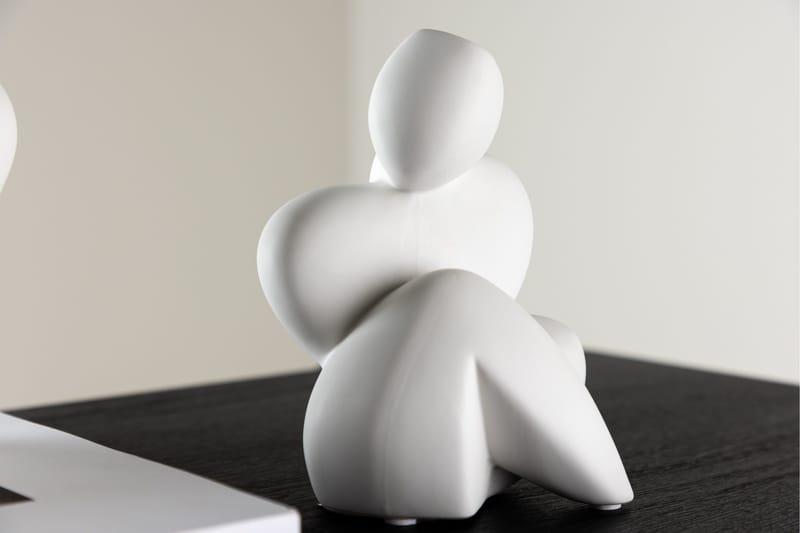Floda Skulptur 9x14 cm - Hvit - Interiør - Dekorasjon & innredningsdetaljer - Pyntegjenstander - Skulptur
