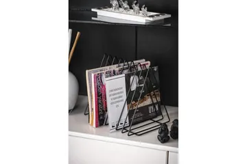 Horatio Tidningsst äll 28x23 cm - Sort - Interiør - Dekorasjon & innredningsdetaljer - Pyntegjenstander - Pyntebok & coffee table book