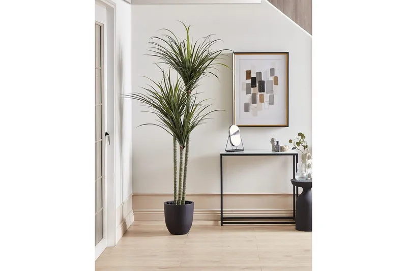 Konstgjord växt Beliani Dracaena Anita Green||Black - Interiør - Dekorasjon & innredningsdetaljer - Pyntegjenstander - Blomsterdekorasjon