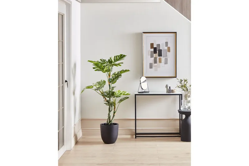 Konstgjord växt Beliani Monstera Plant 75x75x135 cm Green||Black - Interiør - Dekorasjon & innredningsdetaljer - Pyntegjenstander - Blomsterdekorasjon