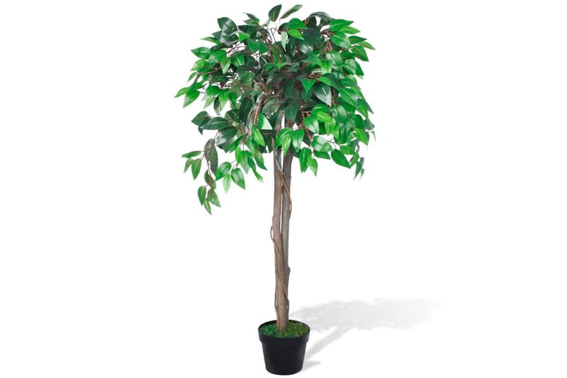 Kunstig Ficus med Potte 110 cm - Grønn - Kunstige planter - Blomsterdekorasjon