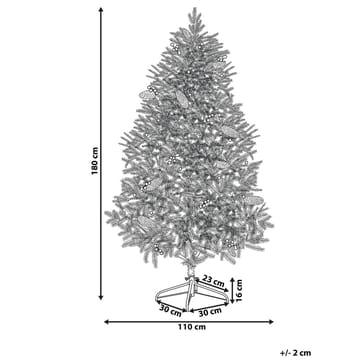 Kunstig Juletre Palomar - 110x110x180 cm - Interiør - Dekorasjon & innredningsdetaljer - Julepynt & juledekorasjon - Plastjuletre