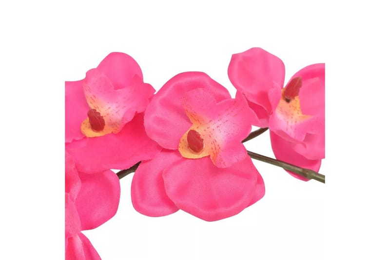 Kunstig Orkidé med Potte 30 cm Hvit - Rosa|Grå - Kunstige planter - Blomsterdekorasjon