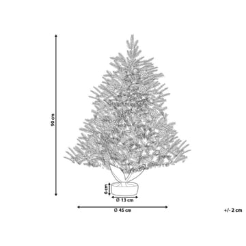 Kunstig Snødekket Juletre Maligne - Interiør - Dekorasjon & innredningsdetaljer - Julepynt & juledekorasjon - Plastjuletre