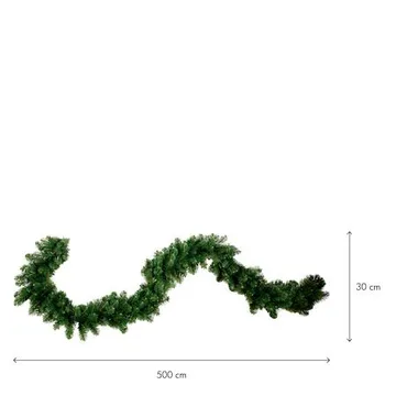 Nebraska girlander 500 cm - grønn - Interiør - Dekorasjon & innredningsdetaljer - Pyntegjenstander - Blomsterdekorasjon