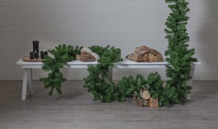 Nebraska girlander 500 cm - grønn - Interiør - Dekorasjon & innredningsdetaljer - Pyntegjenstander - Blomsterdekorasjon