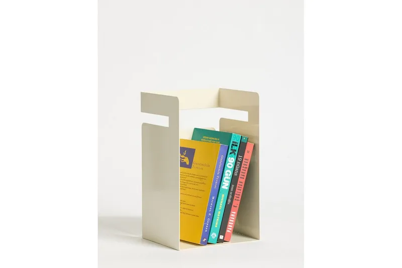 Rylan Bokstöd 15,5x19 cm, Krem