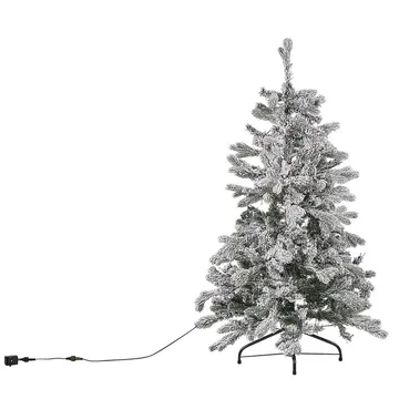 Tatlow Liten Plastgran 120 cm med Belysning - Grønn/Hvit - Interiør - Dekorasjon & innredningsdetaljer - Julepynt & juledekorasjon - Plastjuletre
