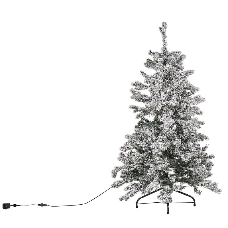 Tatlow Liten Plastgran 120 cm med Belysning - Grønn/Hvit - Interiør - Dekorasjon & innredningsdetaljer - Julepynt & juledekorasjon - Plastjuletre