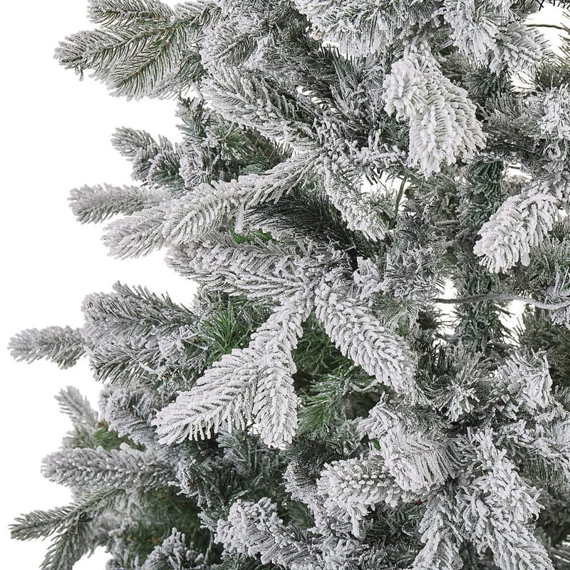 Tatlow Liten Plastgran 120 cm med Belysning - Grønn/Hvit - Interiør - Dekorasjon & innredningsdetaljer - Julepynt & juledekorasjon - Plastjuletre