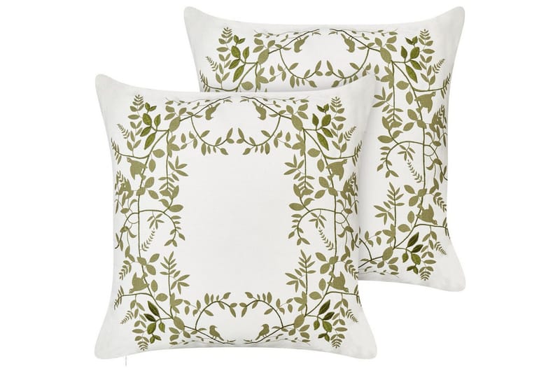 Pynteputer Zaleya sett med 2 Firkantet, Firkantet