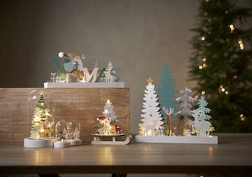 Reinbek lysestake 30 cm - flerfarget - Interiør - Dekorasjon & innredningsdetaljer - Julepynt & juledekorasjon