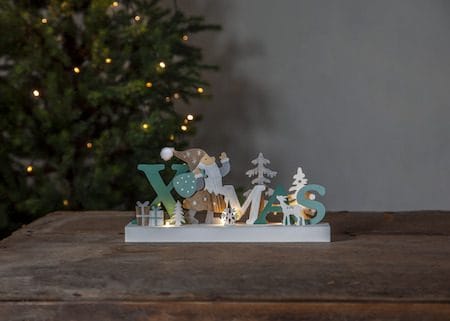 Reinbek lysestake 30 cm - flerfarget - Interiør - Dekorasjon & innredningsdetaljer - Julepynt & juledekorasjon