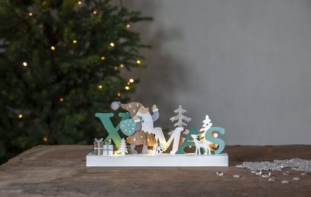 Reinbek lysestake 30 cm - flerfarget - Interiør - Dekorasjon & innredningsdetaljer - Julepynt & juledekorasjon