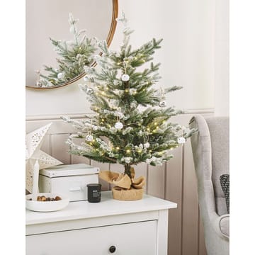Ringrose Liten Snøete Plastgran 90 cm - Grønn/Hvit/Beige - Interiør - Dekorasjon & innredningsdetaljer - Julepynt & juledekorasjon - Plastjuletre