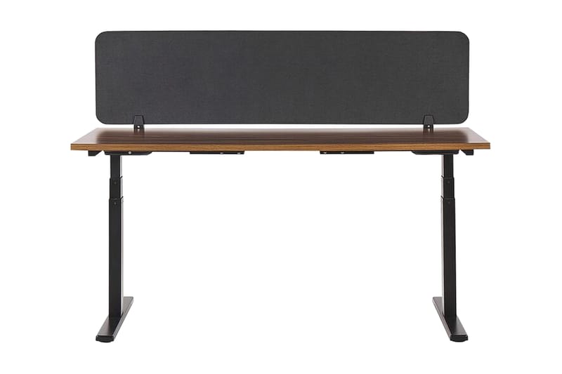 Avskjerming til Skrivebord 180x40 cm grå WALLY - Grå - Interiør - Dekorasjon & innredningsdetaljer - Romdelere - Avskjerming skrivebord