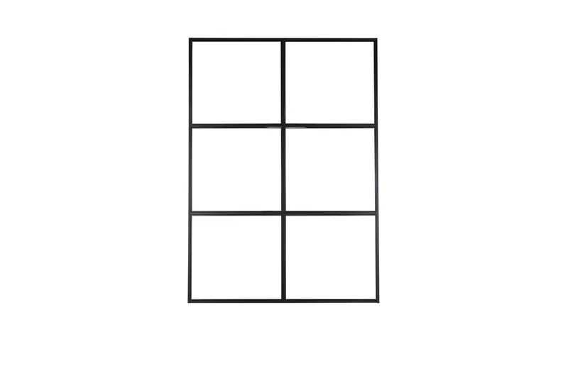 Leif Skjermvegg 150 cm, Svart