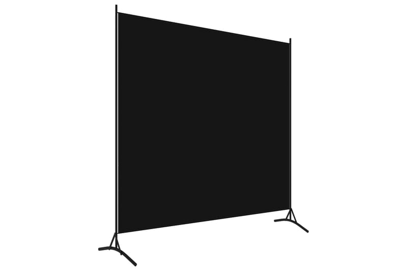 Romdeler 1 panel svart 175x180 cm - Romdelere - Skjermvegg