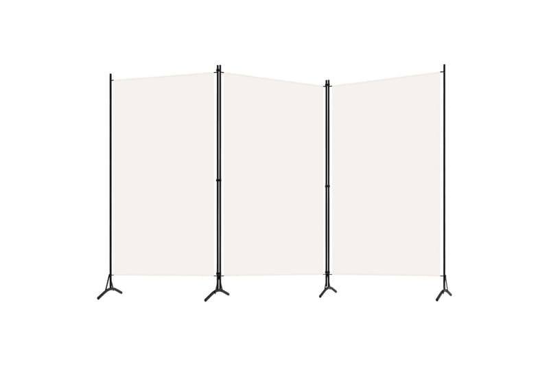 Romdeler 3 paneler hvit 260x180 cm - Romdelere - Skjermvegg