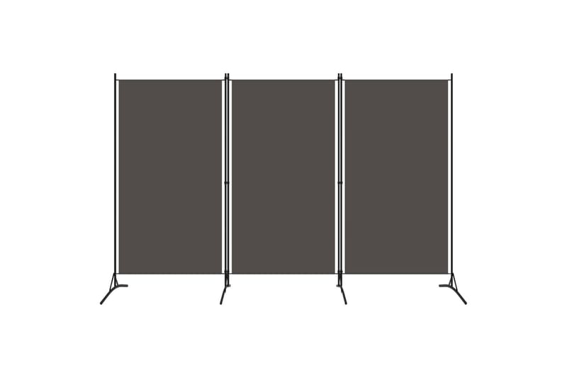 Romdeler 3 paneler antrasitt 260x180 cm - Romdelere - Skjermvegg