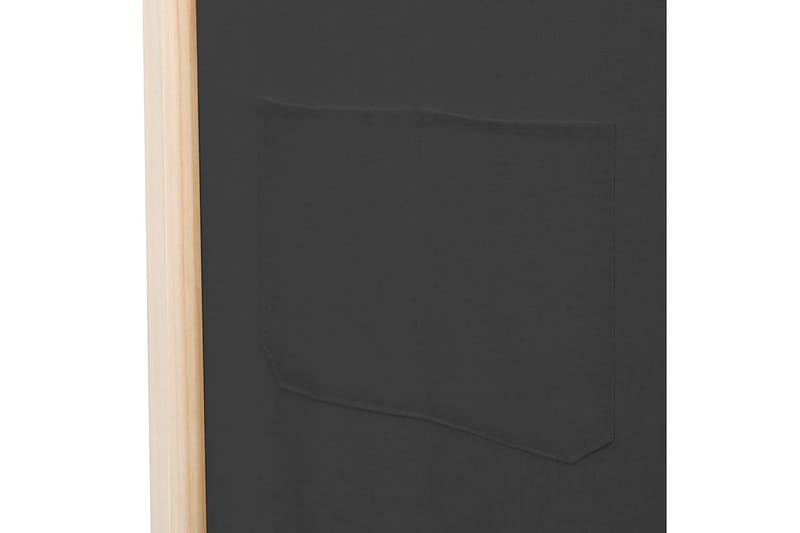 Romdeler 5 paneler gr�å 200x170x4 cm stoff - Grå - Romdelere - Skjermvegg