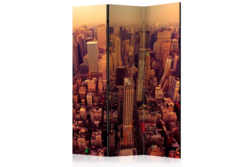 Romdeler - Bird Eye View Of Manhattan, New York 135x172 - Artgeist sp. z o. o. - Romdelere - Bretteskjerm