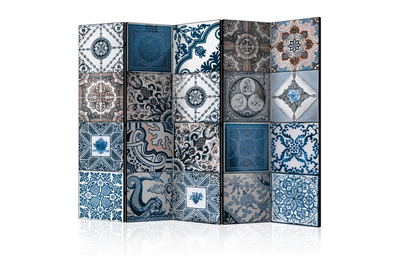 Romdeler Blue Arabesque II - Bretteskjerm - Romdelere