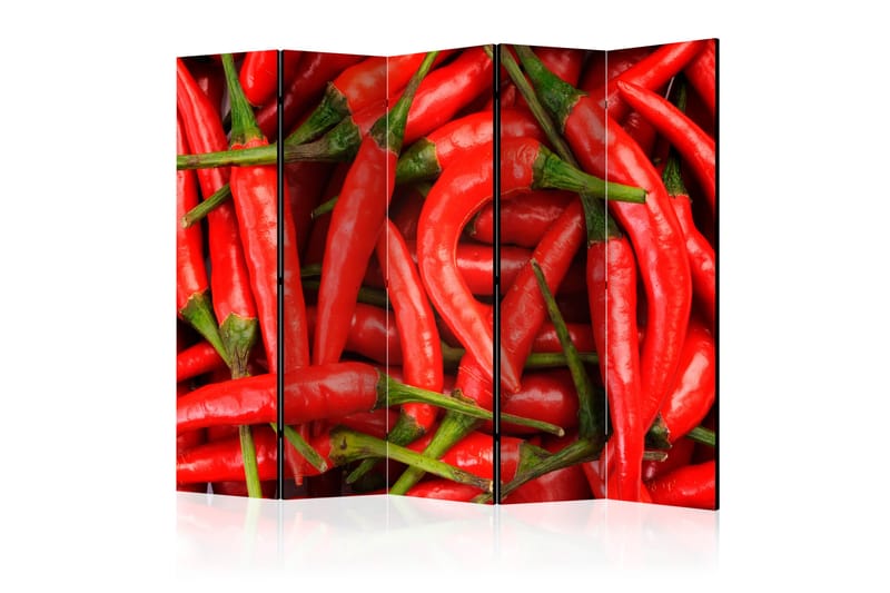 Romdeler Chili Pepper - Background II - Artgeist sp. z o. o. - Bretteskjerm - Romdelere