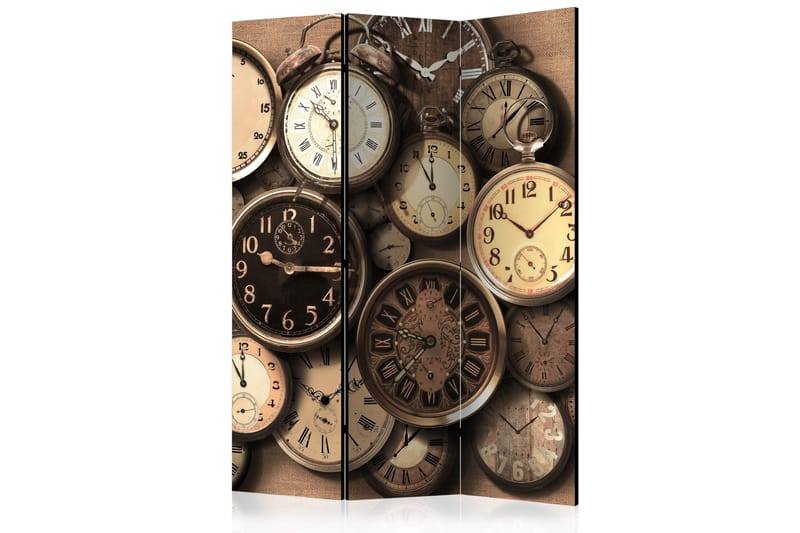 Romdeler - Old Clocks 135x172 - Artgeist sp. z o. o. - Romdelere - Bretteskjerm