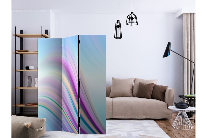 Romdeler Rainbow Abstract Background - Artgeist sp. z o. o. - Romdelere - Bretteskjerm