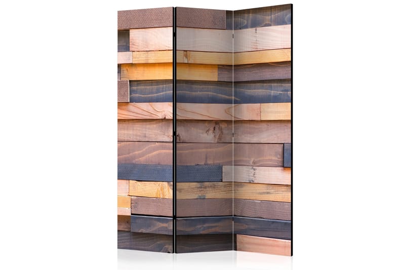 Romdeler - Wooden Castl 135x172 - Artgeist sp. z o. o. - Romdelere - Bretteskjerm