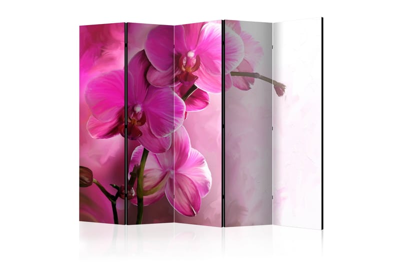 Romdeler - Pink Orchid II 225x172 - Artgeist sp. z o. o. - Romdelere - Bretteskjerm