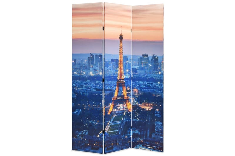 Sammenleggbar romdeler 120x170 cm Paris natt - Bretteskjerm - Romdelere