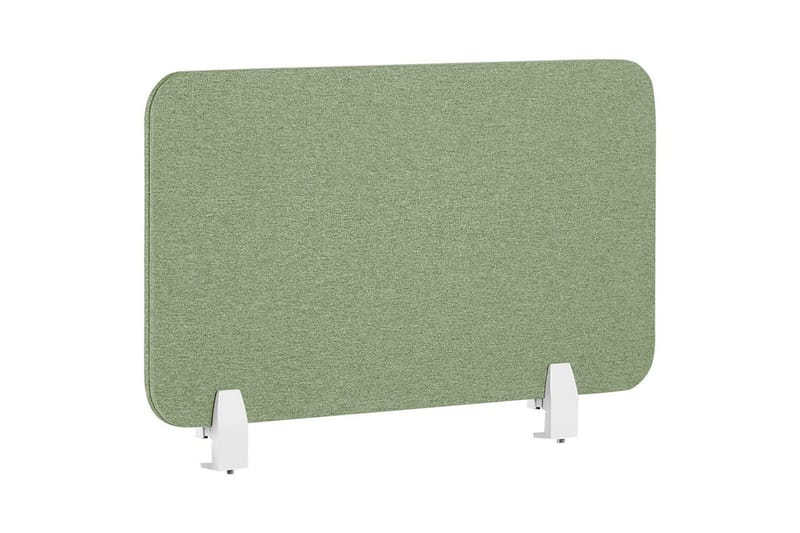 Skiljevägg för skrivbord Beliani Wally Beige, 130x2x40 cm Green 72x2x40 cm