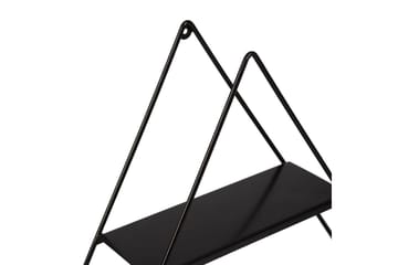 Teric Vikvägg 60 cm - Sort - Interiør - Dekorasjon & innredningsdetaljer - Romdelere