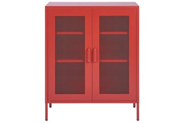 Vitrine Wakatipu Rød - Rød - Interiør - Dekorasjon & innredningsdetaljer - Romdelere