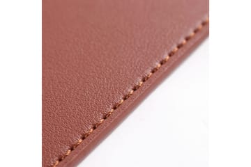 Skrivebordsmatte Desire2 Vegansk Lær 400x900mm Brun - Brun - Interiør - Dekorasjon & innredningsdetaljer - Skrivebordunderlag