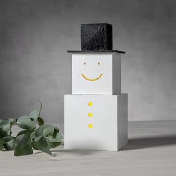 SNOWMAN innendørsdekorasjon 29,5 cm - hvit - Interiør - Dekorasjon & innredningsdetaljer - Julepynt & juledekorasjon